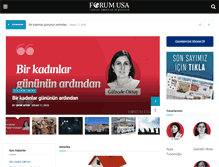 Tablet Screenshot of forumusa.com